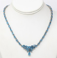 necklace blue topaz for sale necklace blue topaz for sale Flushing