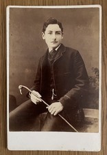 Cabinet card portrait for sale  WISBECH