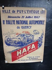 Affiche rallye auto d'occasion  Montauban