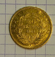 Francs napoléon 1857 d'occasion  Cannes