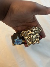 Versace belt gold for sale  Plainfield
