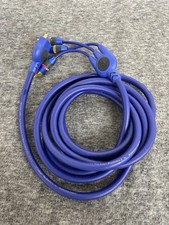 Monster Cable Sony PlayStation PS1 PS2 alto desempenho cabo de vídeo A/V dourado RCA comprar usado  Enviando para Brazil