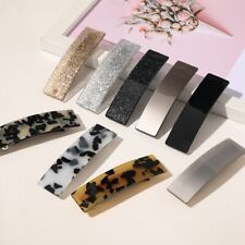 Grampos de cabelo femininos grandes franceses barrette clipe deslizante grampo de cabelo acessórios comprar usado  Enviando para Brazil