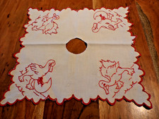 Napperon ancien coton d'occasion  Senozan