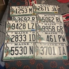 Maine chickadee license for sale  Milford