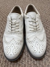 Używany, Męskie buty golfowe Tour Hybrid Ecco Golf Hydromax, białe EU44 - używane w bardzo dobrym stanie na sprzedaż  Wysyłka do Poland