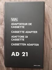 Vhs adaptateur cassette d'occasion  Aigues-Mortes