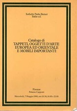 Catalogo tappeti oggetti usato  Roma