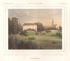 Witnica Chojenska Moryn Gryfino Vietnitz Polska Polen Litho Duncker 1860 na sprzedaż  Wysyłka do Poland