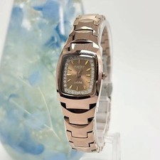 Relógio de quartzo feminino RADO Jubile ouro rosa moldura de diamante pulseira de 6,3 polegadas comprar usado  Enviando para Brazil