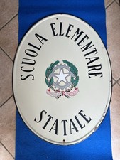 Insegna vintage scuola usato  Chiusa di Pesio