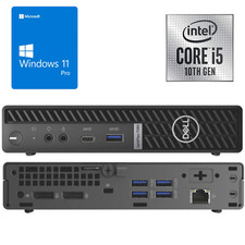 Dell Optiplex 7080 micro PC i5-10500T (WLAN) 8/16/32GB - 0/256/512/1024GB Win 11 na sprzedaż  PL