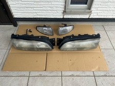 JDM Nissan Silvia S14 200SX Zenki unidade de lente de farol genuína esquerda direita conjunto comprar usado  Enviando para Brazil