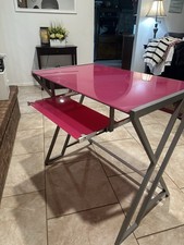 Pink glass desk for sale  Oklahoma City