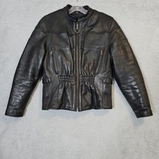 Jaqueta de motocicleta feminina Flying Bikes couro forro removível preta ajustada em G  comprar usado  Enviando para Brazil