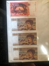 billet 200 francs d'occasion  Marseille VI