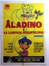 Cm.100x140 aladino lampada usato  Italia