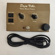 Usado, Pedal de efeito de guitarra Fulltone Vintage Deja 'Vibe dourado assinado coro vibrato comprar usado  Enviando para Brazil