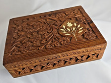 Vtg carved wood for sale  Etters