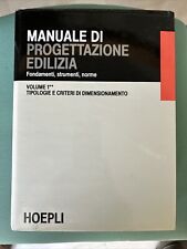Manuale progettazione edilizia usato  Ariano Irpino