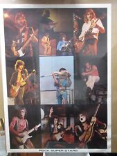 Rock super stars 1976 rock and roll grande colagem pôster vintage Inv#1660 comprar usado  Enviando para Brazil