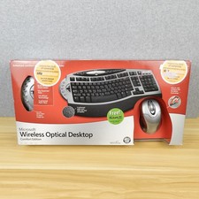 Teclado Microsoft Optical Desktop Wireless Comfort 1.0A e Mouse Usado Bom comprar usado Teclado Microsoft Optical Desktop Wireless Comfort 1.0A e Mouse Usado Bom comprar usado  Enviando para Brazil