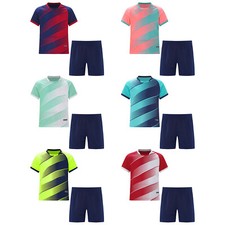 Conjunto esportivo pingue-pongue uniforme infantil masculino camisas de ciclismo com shorts jumper corrida comprar usado  Enviando para Brazil