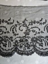 Lace black machined for sale  HOCKLEY