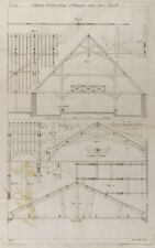 1805ca gravure charpenterie d'occasion  Besançon