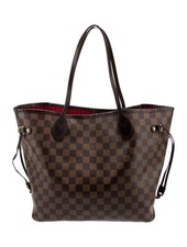 Bolsa tote Louis Vuitton Neverfull MM lona marrom comprar usado  Enviando para Brazil