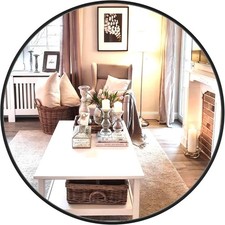60cm round mirror for sale  SALFORD