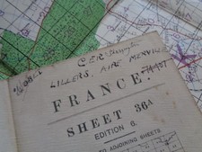 Ww1 map military for sale  IPSWICH