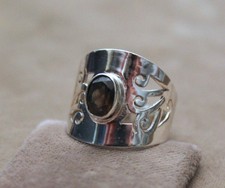 Hübscher rauchquarz ring gebraucht kaufen  Gemünden