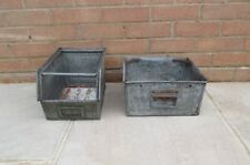 Vintage industrial galvanised for sale  NORTHAMPTON