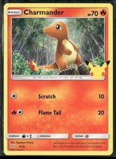 2021 McDonald's 25º Aniversário Promo Não-Holo TGC Charmander Pokemon Card #9, usado comprar usado  Enviando para Brazil