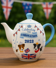 Coronation 2023 teapot for sale  BRIDGEND