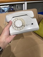 Telefone rotativo. Vintage URSS.Disco antigo.Década de 1980.Cor roxa.Soviético. comprar usado  Enviando para Brazil