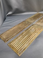 Pairs reeded brass for sale  UK