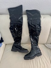 Verknee stiefel lackleder gebraucht kaufen  Wächtersbach