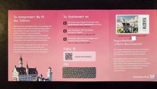 Booklet briefmarke schloss gebraucht kaufen  Pentling