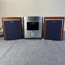 Phillips Mini Sistema de Áudio MC 175 Estante CD Player Estéreo Dois Alto-falantes comprar usado  Enviando para Brazil