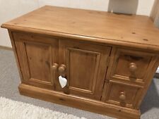 pine tv cabinet for sale  SHIPLEY