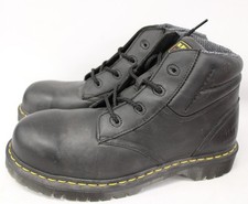 Martens black leather for sale  LEEDS