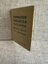 Tesserino federazione pugilist usato  Trieste