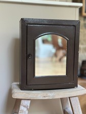 Vintage metal mirror for sale  WOODHALL SPA