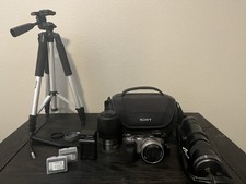 Kit de câmera digital Sony Nex-5T vem com flash, lente 18-55mm, tampa, bolsa + mais comprar usado  Enviando para Brazil