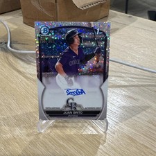 2023 Bowman Chrome Juan Brito Speckle refrator 1º automático /299 #CPA-JBO comprar usado  Enviando para Brazil