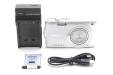 [Quase em perfeito estado] Câmera Digital Compacta Nikon Coolpix S3300 16.0MP Prata Do Japão comprar usado  Enviando para Brazil
