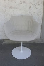Usado, MDF FLOW Slim ARMCHAIR Chair Stuhl Made in Italy Armlehndrehstuhl mit Tellerfuß comprar usado  Enviando para Brazil