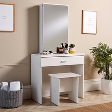 White dressing table for sale  BLACKBURN